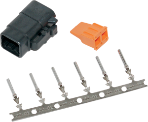 Deutsch Dtm Plug And Receptacle Kit Black