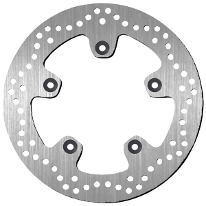 Brake Rotor Round Silver