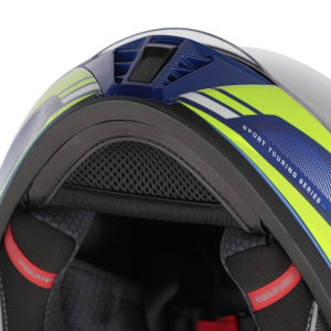 Acerbis X-Way Graphic kék/sárga sisak, XL, 2, nordicamoto.ro