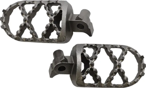 MOOSE RACING Pro lábtartók, ezüst 