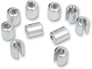 Chrome/zinc Spoke Wheel Weights Chrome, 2, nordicamoto.ro