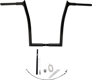 1-1/4(r) Ez Install Pointed Top Handlebar Kit Black, 3, nordicamoto.ro