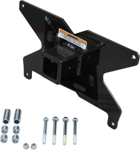 Rear Receiver Hitch Black, Powder-coated, 1, nordicamoto.ro