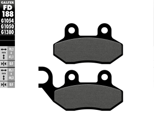 Brake Pad Orcanic