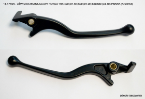 Fékkar a HONDA TRX 420 (2007–2010), 500 (2001–2009) és 650/680 (2003–2010) ATV-khez, gyártó: Nachman, 1, nordicamoto.ro