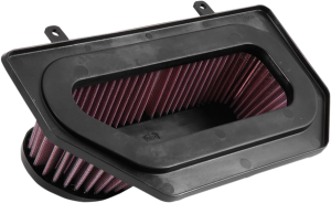 Sportbike Race-spec High-flow Air Filter Black, Red, 2, nordicamoto.ro
