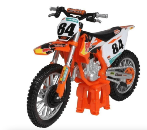 Jeffrey Herlings KTM SXF 450 játékmodell 1:18 méretarányban, nordicamoto.ro