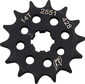 Lightweight Steel Sprocket Black, 1, nordicamoto.ro