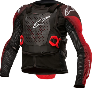 Alpinestars Bionic Tech gyermek testvédő, fekete/piros