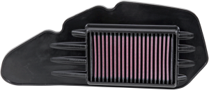 High-flow Air Filter Black, Red, 1, nordicamoto.ro
