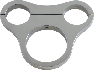 Tee-bar Gauge Mounts Chrome