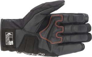 Alpinestars SMX Z Drystar bőrkesztyű – Fekete/Piros – 3XL, 3, nordicamoto.ro