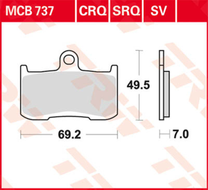 All Round Ceramic Brake Pads