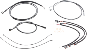 Black Pearl Upper Handlebar Installation Kit Black, 2, nordicamoto.ro