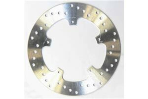 Brake Rotor D-series Fixed Round Scooter Silver, Stainless Steel, 1, nordicamoto.ro