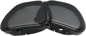Replacement Speaker Grilles Black, 1, nordicamoto.ro