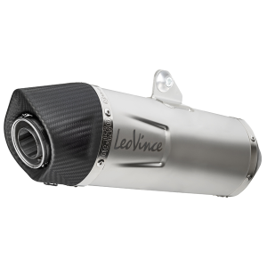 Lv One Evo Stainless Steel Slip-on Muffler Black, 2, nordicamoto.ro