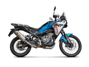 Akrapovic kipufogórendszer a CFMOTO MT 450 '24–'26 modellhez, 2, nordicamoto.ro