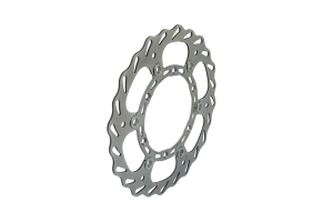 Supercross Contour Series Brake Rotors Polished Steel, Silver, Stainless Steel