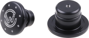 Axle Cover Front Black