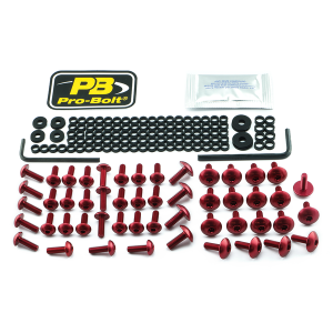 Fairing Bolt Kit For Ducati Red