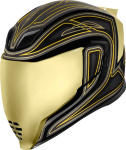 Casca Icon Airflite™ El Centro Black/Gold/Yellow