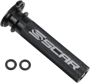 Motocross Aluminum Throttle Tube With Bearing Black, 1, nordicamoto.ro