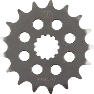 JT SPROCKETS ellen tengely elülső lánckerék, természetes színű , nordicamoto.ro