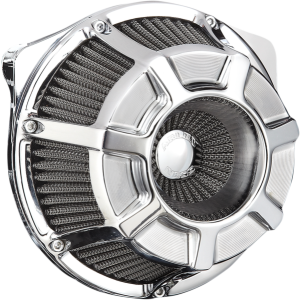 Inverted Series Air Cleaner Kit Silver