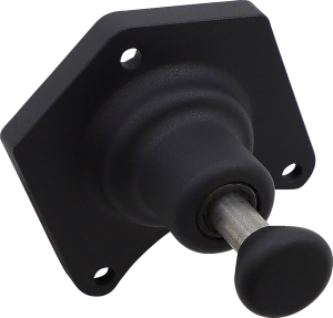 Solenoid End Cover With Starter Button Black, 1, nordicamoto.ro