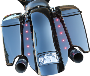 Daytime Lightning Boltz Running Lights Black, Gloss