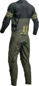 Tricou Copii Thor Pulse Combat Army/Black XS, 4, nordicamoto.ro
