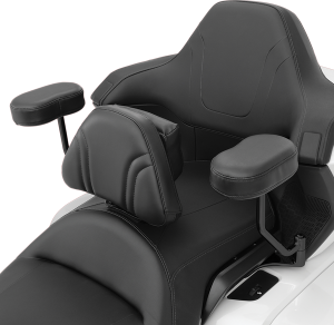 Deluxe Passenger Armrest Kit Black, 1, nordicamoto.ro