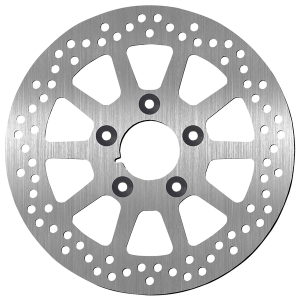 Brake Rotor Round Silver, 1, nordicamoto.ro