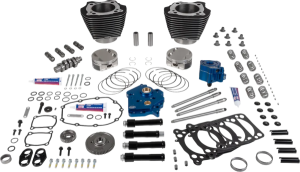 Engine Performance Kit Highlighted Fins-Wrinkle Black, 1, nordicamoto.ro