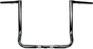 Ape Hanger Handlebar Kit Silver, 2, nordicamoto.ro