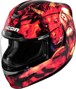 Helmet Am Azrael Red 3x Red 3XL, 1, nordicamoto.ro