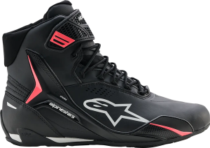 Pantofi Damă Alpinestars Stella Faster-4 Drystar® Black/Grey/Coral 8,5, 2, nordicamoto.ro