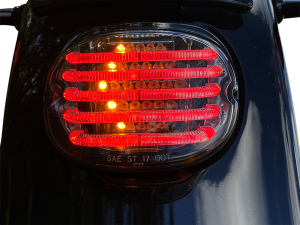 Probeam® Integrated Low Profile Led Taillights With Auxiliary Turn Signals Smoke