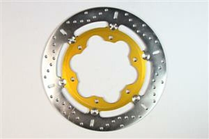X-series Brake Rotor Gold, Silver, Stainless Steel