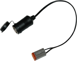 On Board Power Port Black