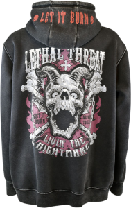 Livin' The Nightmare Hoodie Black