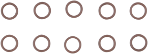 Cam Support Plate Plug O-ring, 1, nordicamoto.ro