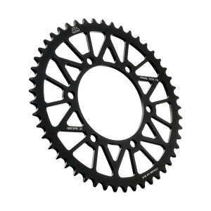 JT SPROCKETS Öntisztító, könnyű hátsó lánckerék, fekete 