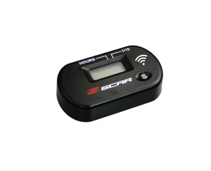 Wireless Vibration Hour Meter Black, 1, nordicamoto.ro