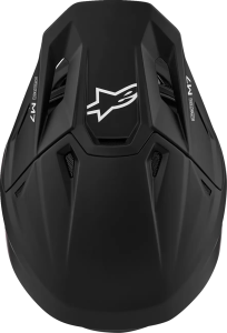 Alpinestars S-M7 egyszínű, matt fekete bukósisak, L-es méret, 5, nordicamoto.ro