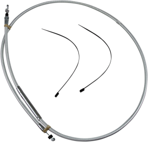 High-efficiency Braided Sterling Chromite Ii® Clutch Cable For Victory Silver, 1, nordicamoto.ro