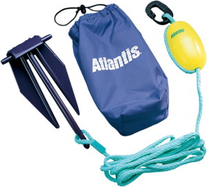 Fluke Anchor System Black, Blue, Teal, Yellow 