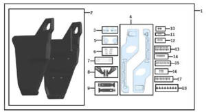 SET UȘI HALF-DOOR FAȚĂ CFMOTO (STÂNGA + DREAPTA), 4, nordicamoto.ro