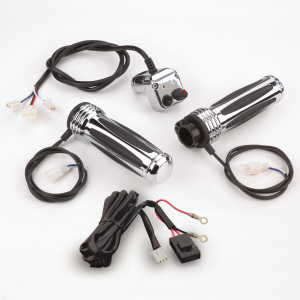 Comfort Heated Grips Chrome